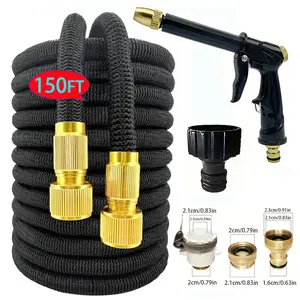 High Pressure Garden Hose, Durable Garden Hose, Expandable Magic Hose For Garden Watering And Cleaning, US3/4 Joint Sprinkler Head, Sprinkler Device, Garden Hose Connector