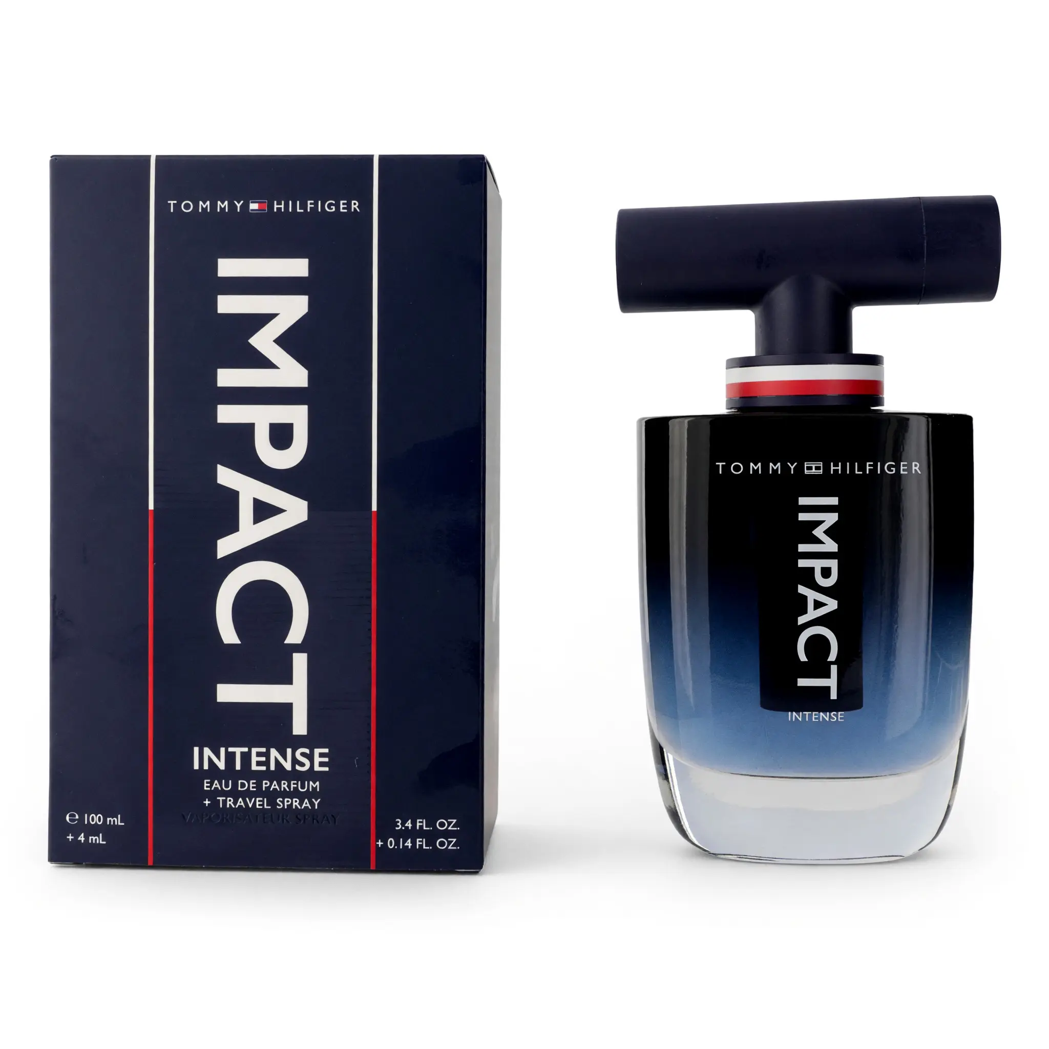 Tommy Hilfiger Impact Intense Men's EDP Spray - 3.4 fl oz Fragrance with Amber and Cedarwood Notes