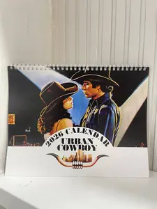 Urrban Cowboys Ver2 2026 Calendar Funny Gift for Friend, Christmas New Year Calendar