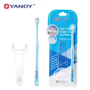 Single-Tuft Toothbrush for Braces, Implants & Aligners | 0.1mm Cloud-Soft Bristles for Deep Cleaning