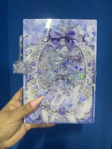 acrylic shaker custom notebook