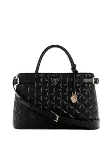 GUESS Female Paisleigh Quilted Girlfriend Satchel