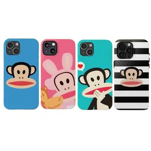 Paul Frank Julius Monkey Design Rugged Phone Case - Fun Design, Military-Grade Security - Stylish and Durable, for iPhone 17/16/15/14/13/12/11 Pro Max/Plus and Samsung Galaxy S23FE/22/23/24/25.