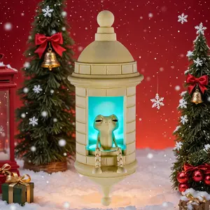 【Sound Lamp】Puerto Rican Garita Coqui Lamp, Puerto Rican Frog Lamp with Sound, Multi-Color Changing Coqui Frog Light for Wall with Remote Control, Caribbean Wall Night Light for Corridor Room Garden Decor Bedrooms party beach cabana