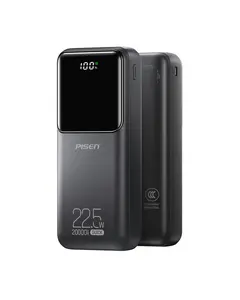 Pisen CCC Certified Power Bank 20000mAh 22.5W Fast Charging Portable Charger with LED Display 2USB-A 1USB-C for iPhone Samsung & More