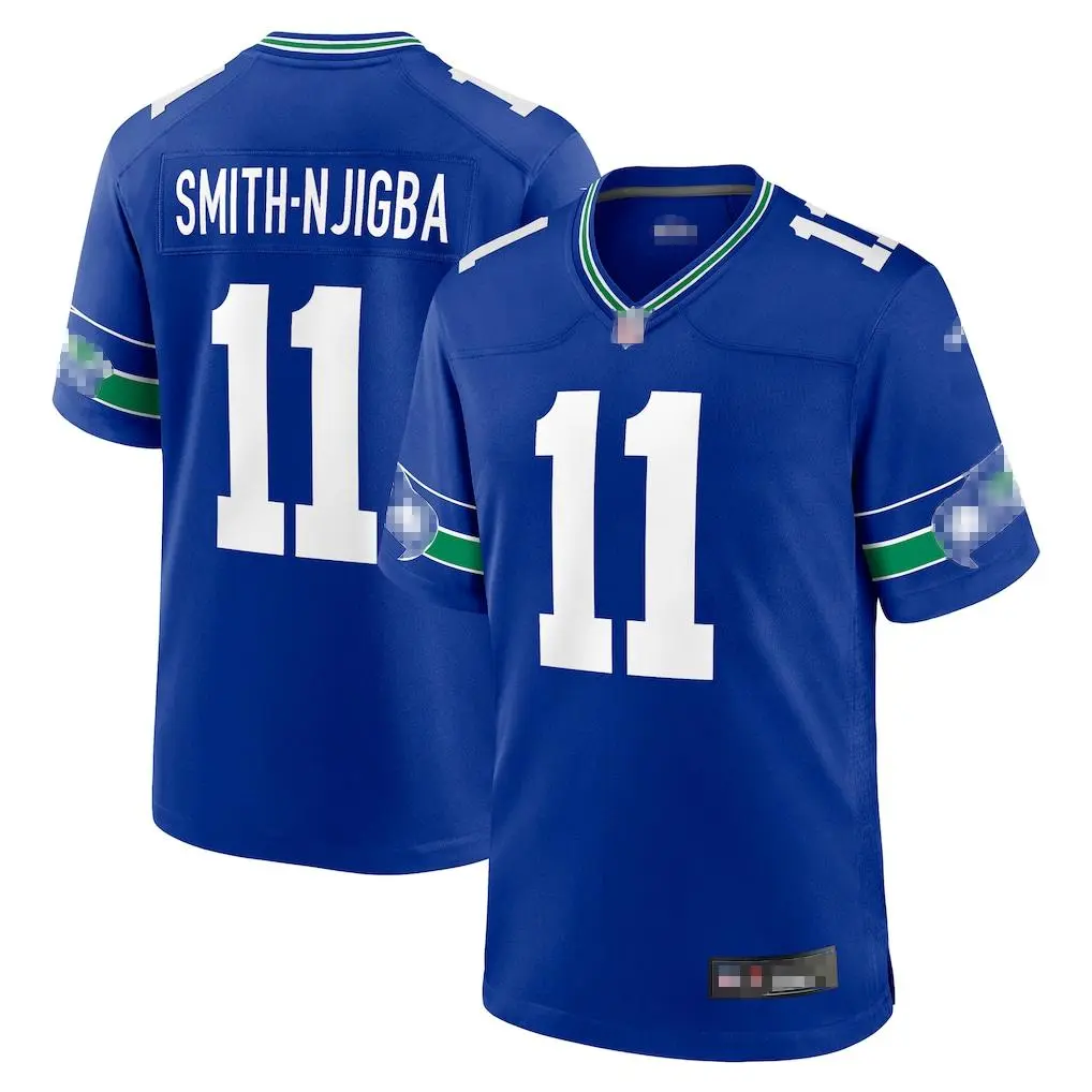 Men's Seattle Football Premium Stitched Fan Edition Jersey Collection (#3, #10, #11, #14, #21) - All Primary Colors - US Available Now, Limited Run !!!