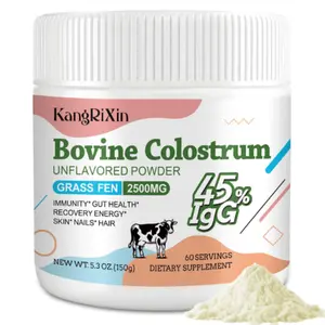 Bovine Colostrum Supplement, 2500mg per Serving, 150 Grams, Gut Health, Brain & Immune Health,Muscle Recovery & Wellness, Grass-Fed Colostrum Powder