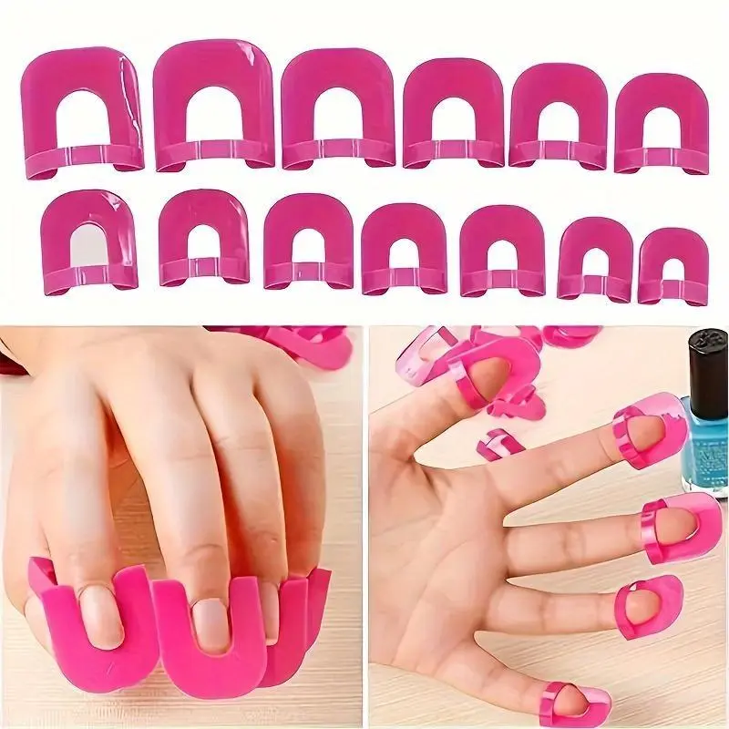 Reusable nail polish mold, nail polish protection tool, nail enhancement tool, coloring locator