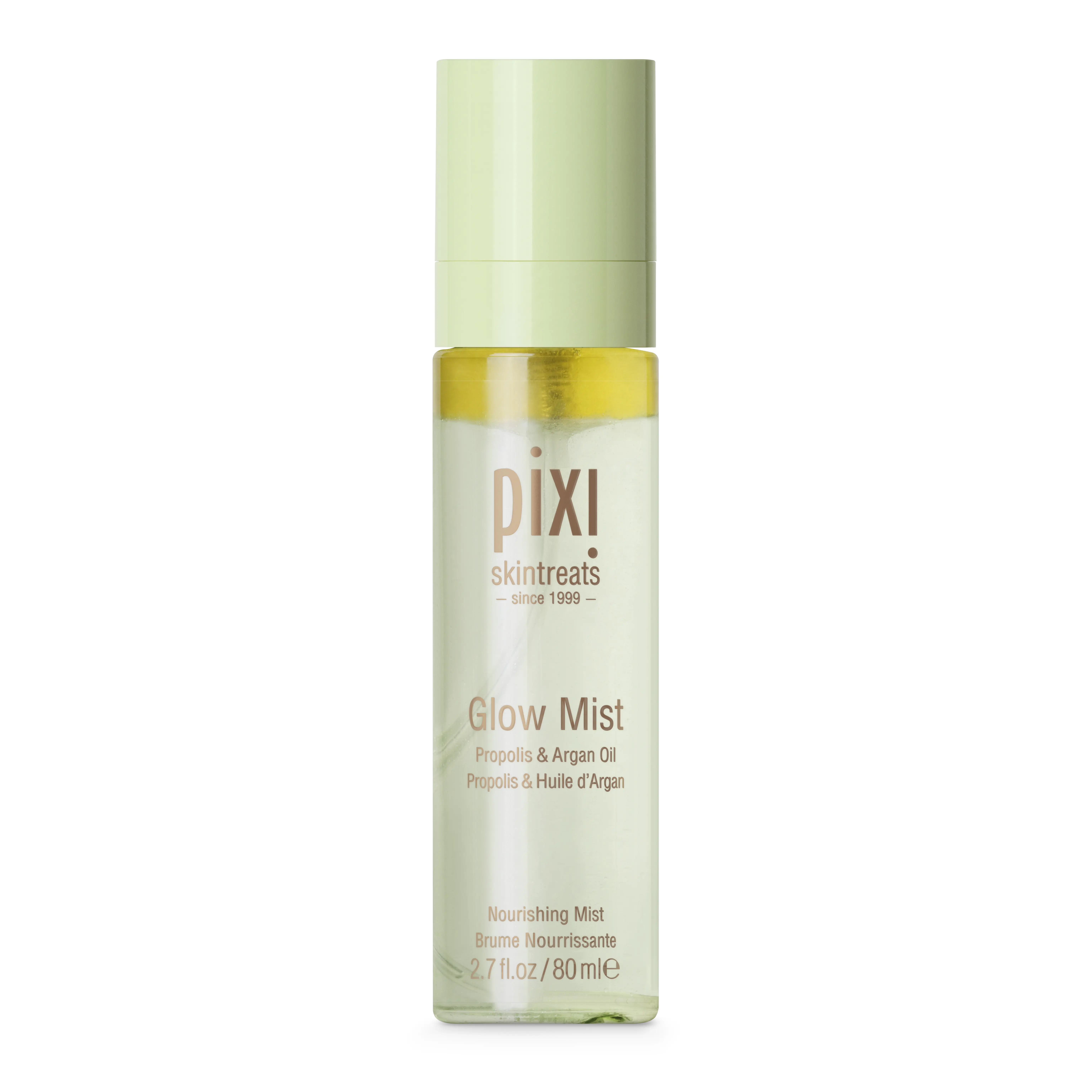 Pixi Glow Mist - Hydrating, Moisturizing All-Over Skincare Mist for Dewy Radiance, Smooth Skin, Natural Makeup Prep & Glow Up Tips Compatibility