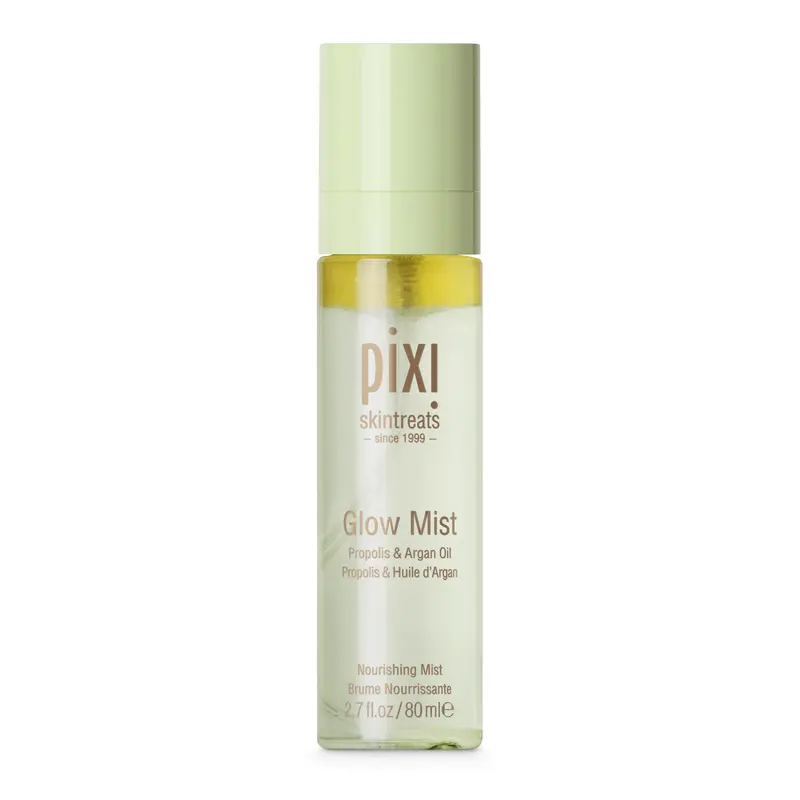 Pixi Glow Mist - Hydrating, Moisturizing All-Over Skincare Mist for Dewy Radiance, Smooth Skin, Natural Makeup Prep & Glow Up Tips Compatibility