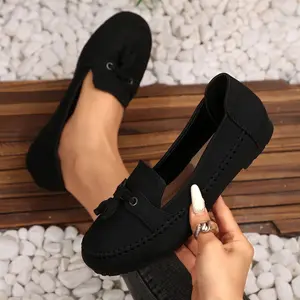 Women's Loafers Slip On Non Slip Flats Comfortable Business Dressy Casual Work Walking Office Shoes with Rubber Sole for All Seasons SpringStatements