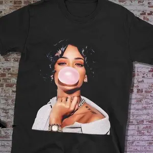 Funny Rihanna Big Face T-shirt Tee Unisex Men Women Full Size