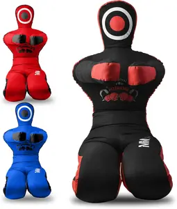 FITEMORE Grappling Dummy MMA Unfilled Punching Bag Wrestling Dummy Judo Karate Training Fitness BJJ Brazalian Jiu Jitsu Mixed Martial Arts Training Kick Boxing
