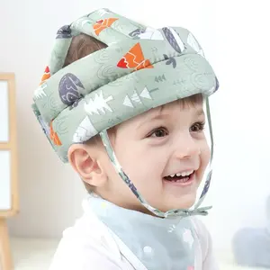 Toddler Walking Stage Baby Head Protector - 360 °   Breathable Ultra-Light Soft Cushion Adjustable Safety Helmet, No-Bump Infant Headguard for Crawling Walking Running (6-36 Months)
