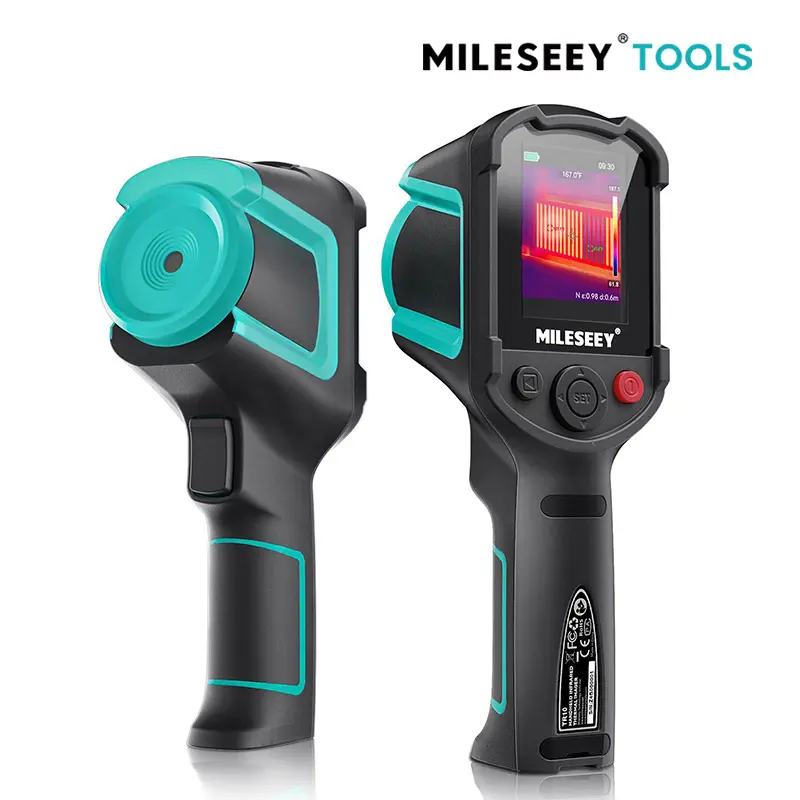 MILESEEY TR10 Industrial Thermal Imaging Camera - 240x240 Super Resolution, 25 Hz Refresh Rate, -4°F to 1022°F Temp Range, 2.8-in LCD Display, 10-Hour Battery Life, HVAC Check Tool with Thermal Alarm, Father's Day Gift