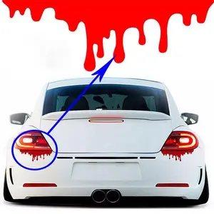 Air tail light dripping blood car stickers headlights modified car stickers motorcycle stickers kill airflow car decals Sticker For Cars Car Decorative Sticker Car Vehicle Decoration