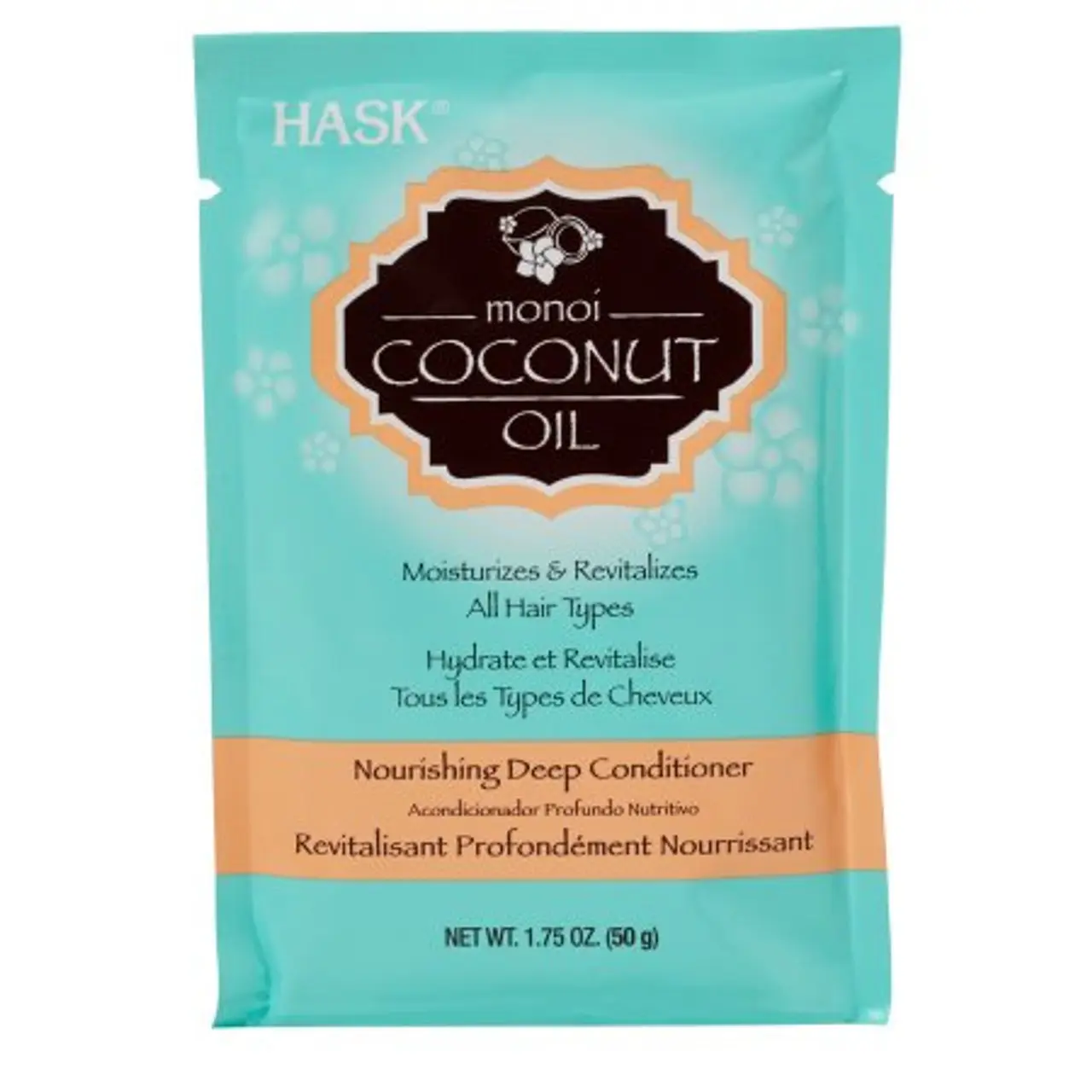 Hask Monoi Coconut Oil Nourishing Deep Conditioner Haircare Moisture