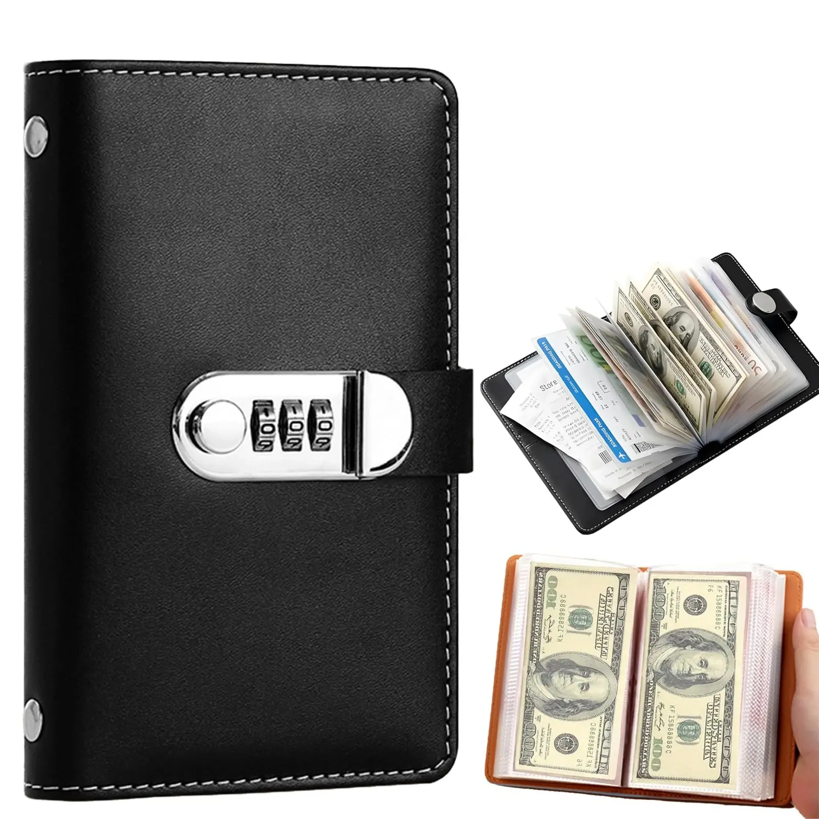 100 Envelope Challenge,Savings Challenges Book with Envelopes, Money Saving Binder Successfully Reach Your Savings Goals