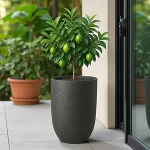 VT166ABCD - TRIBECA FOAM LITE & CONCRETE PLANTER