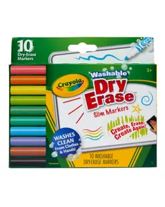 Crayola Washable Dry-Erase Markers (10 pack)