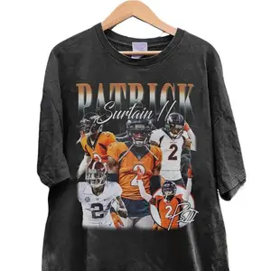 Patrick Surtain II Graphic Tee, Patrick Surtain II Denver Game Day Football T-Shirt, Gift For Fan