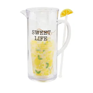 Lemon Party Pitcher & Cup Set
