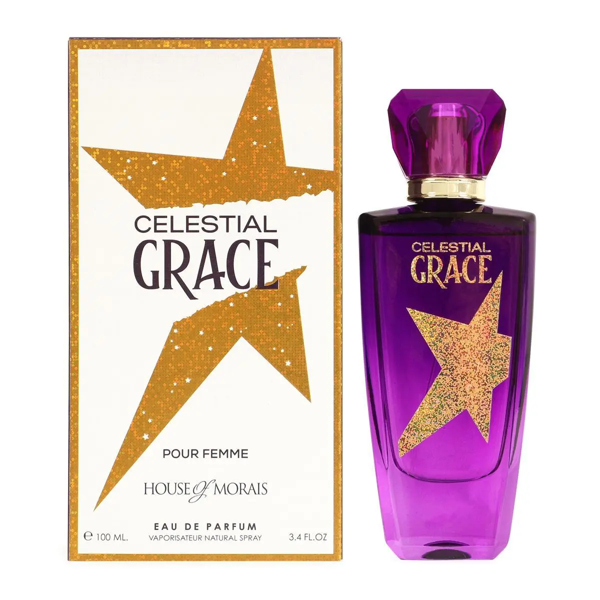 Celestial Grace Spray Perfume Eau de Parfum for Women – 100ml / 3.4 fl. oz.