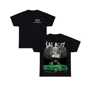 Chevy Tumbados “Sad Boyz” Angel Truck Shirt – Custom Lowered Chevy Pickup Graphic Design – Gift for Lowrider Fans, Truck Lovers & Streetwear Enthusiasts – Perfect for Men
