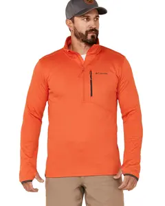 Columbia Men's Men'S Heather Quartz Park View 1/2 Zip Fleece Pullover - 1952201-813