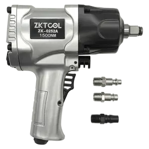 Air Tools 1/2" Inch Shaft Heavy Duty Air Impact Wrench, Nut Breaking Torque, Pistol Grip, Wrench Tool, High Torque