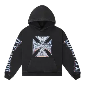 Godspeed Chrome Motto Hoodie Black