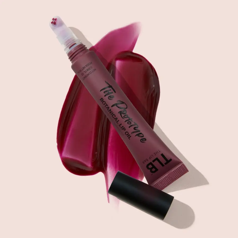 The Lip Bar, Botanical Lip Oil for Comfortable and Nourished Lips, Natural Skincare - 1 pack Moisture Moisturize Hydrate Moisturizer