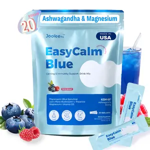 Jooiee Easyblue-Detox, Gut balance, Reduce bloat| Key Ingredients:Blue spirulina,KSM66 awagandha, Magenesium| 20 Servers | Supports Immune System & Metabolism