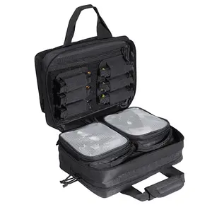 Tactical Pistol Backpack With 2 Pistol Cases, Gun Range Backpack Featuring 6 Magazine Slots, Durable Range Day Gear, Water Resistant Build, Padded Straps, Quick Access Compartments, Fits 2 Pistols, For Training, Shooting, Hunting