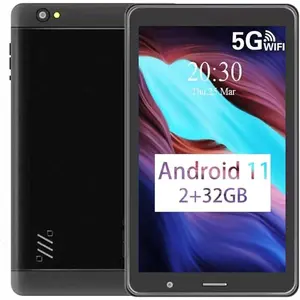 8 inch Android 11 Tablet 16GB Storage 128GB TF Expansion Quad-core A7 Processor 800x1280 IPS HD Touchscreen Dual Camera Support WiFi Bluetooth