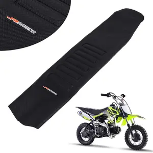 Dirt Bike Seat Cover, Particle Surface Gripper Soft Seat Cover, Universal for CRF CR XR YZ TTR PW WR DRZ RM RMZ KX KLX EXC SX SSR Apollo SDG Thumpstar Dirt Pit Bike, Motocross Accessories, Motorcycle Accessories