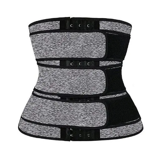 Grey triple waistband