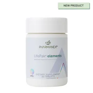 Pharmanex LifePak Elements - 25 Vitamins Minerals & Phytonutrients Supplement for Daily Health Immunity Energy Heart Brain Wellness