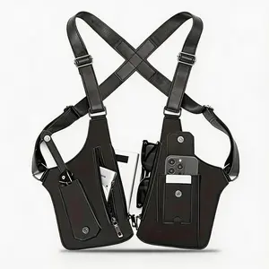 Multi-functional sports backpack suitable for both men and women, hidden underarm and dual shoulder design, hiking and cycling backpack, tactical bag, gift for father on Christmas, multi-pocket backpack, for storing mobile phone, bank card  keys. hunt