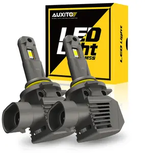 Auxito 9012 LED Headlight Bulbs kit 22000LM High Low Beam 6500K White Bright M5S