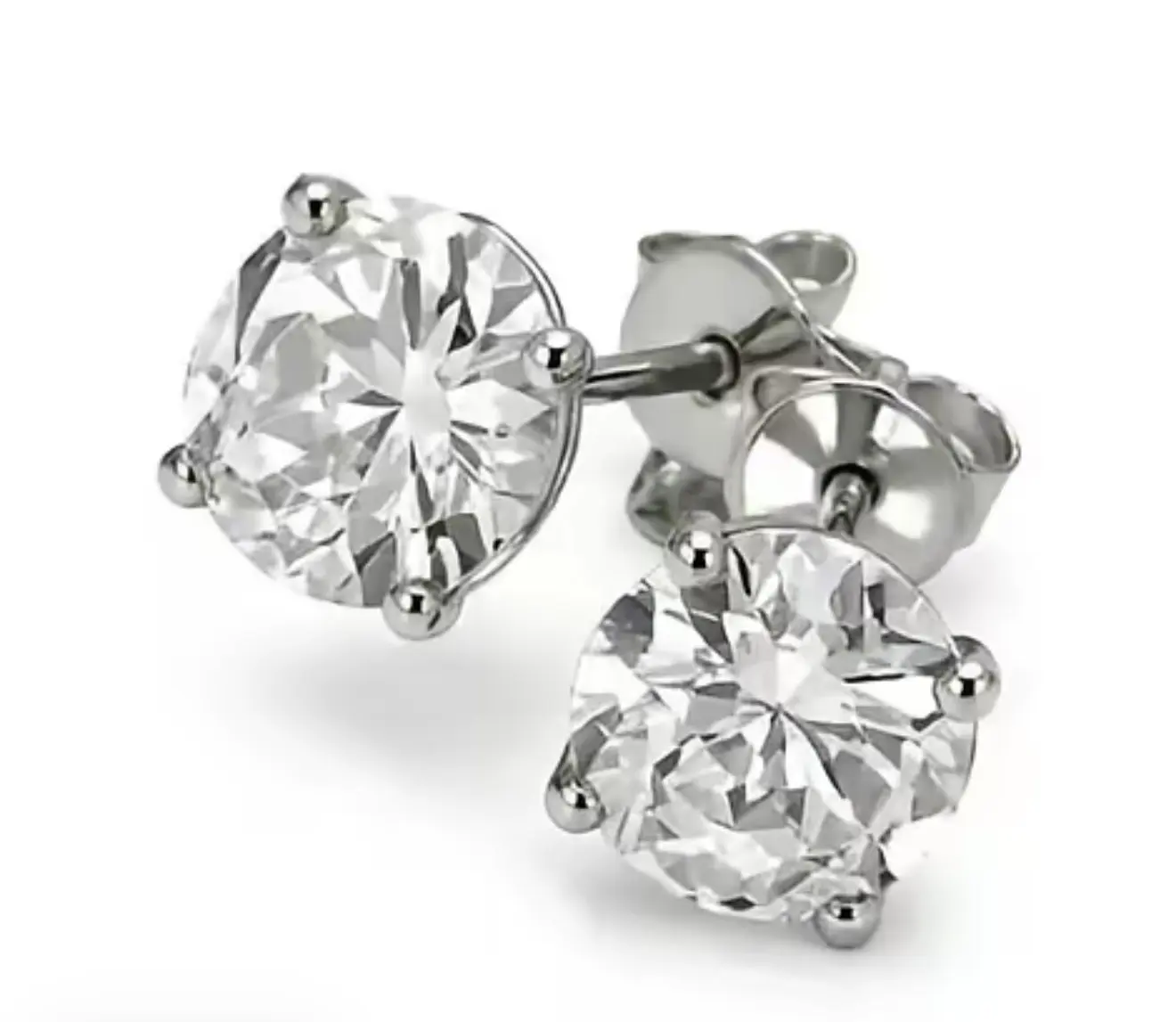 CZ Spark Mini Stud Earrings Stainless Steel