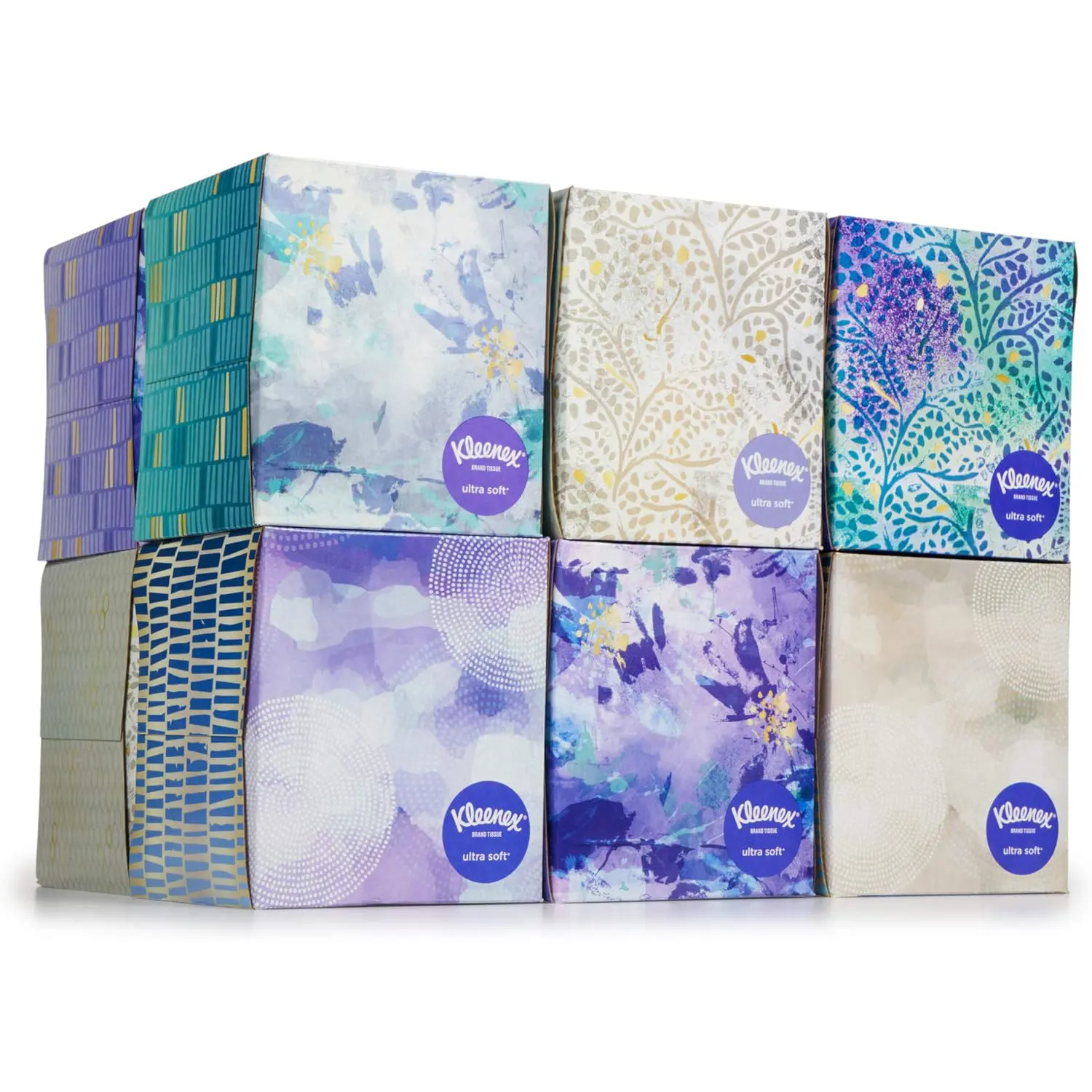 Kleenex Ultra Facial Tissue, 85 Count (Pack of 12)