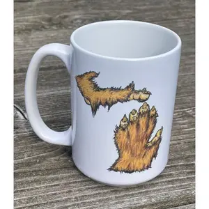 Bigfoot Michigan 15 oz Ceramic Mug