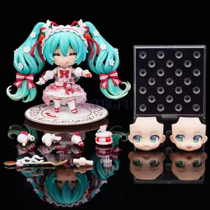 10cm GSC Vocaloid Hatsune Miku 1939 15th Anniversary Ver Q clay Japanese Anime PVC Action Figure Toy Game Collectible Model Doll