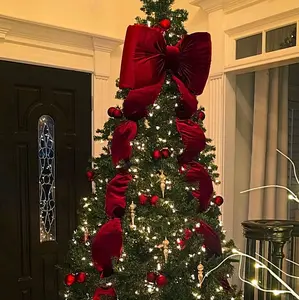 Decorative Bow for Festive Home Decoration and Parties - Ornaments, Hanging Velvet, Satin or cotton avaliable