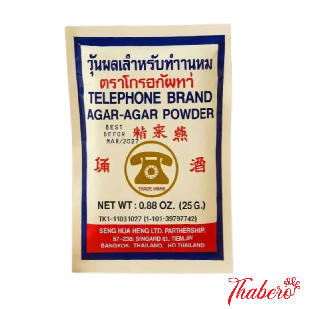 Bột Rau Câu Agar Agar – Telephone Brand
