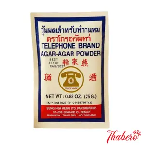 Bột Rau Câu Agar Agar – Telephone Brand