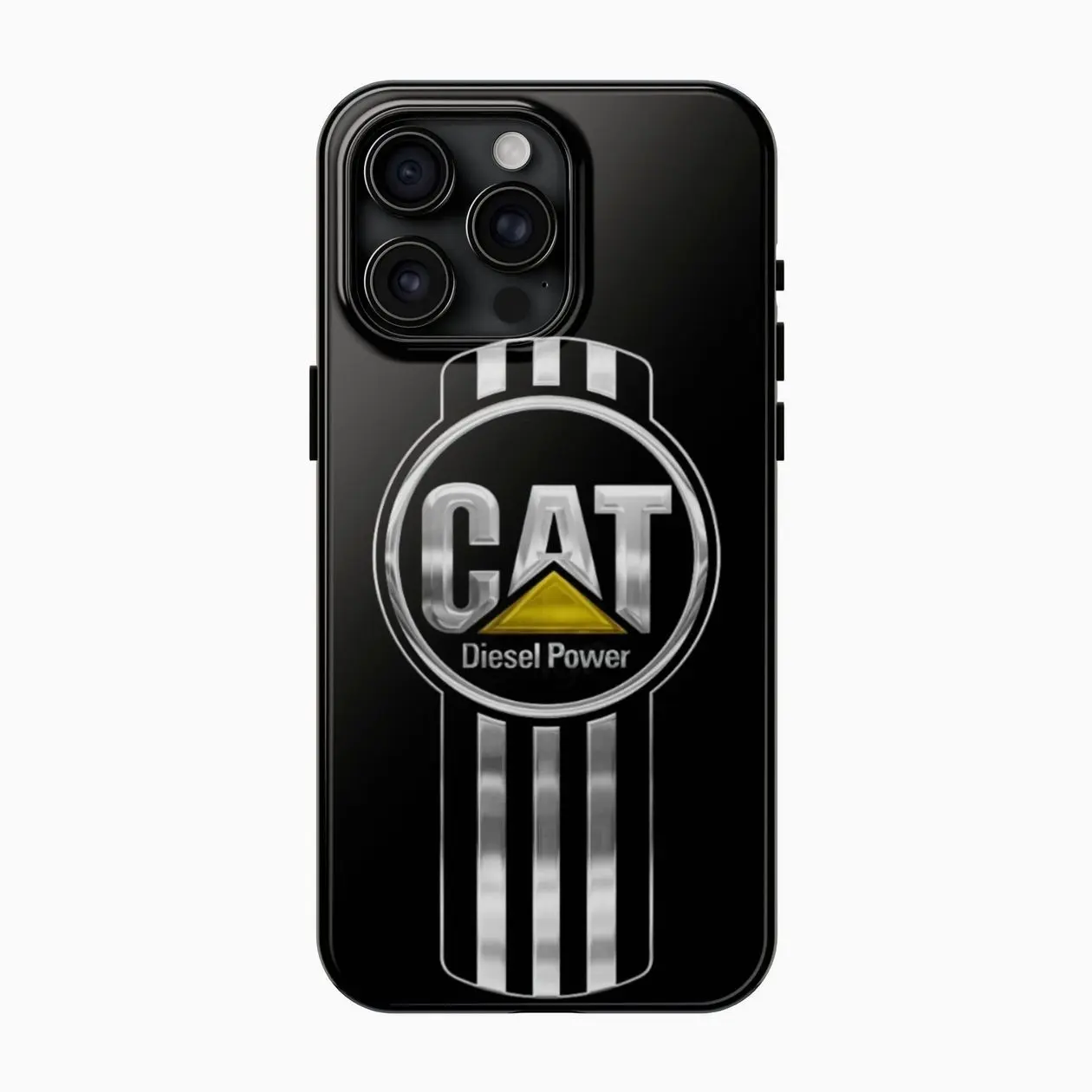 CAT Caterpillar Diesel Power Logo Tough Protective Phone Case for iPhone & Samsung | Heavy Equipment Industrial Style Cover, Phone Cover for iPhone 7-17 Pro Max / for Samsung S21-S25 Ultra 4
