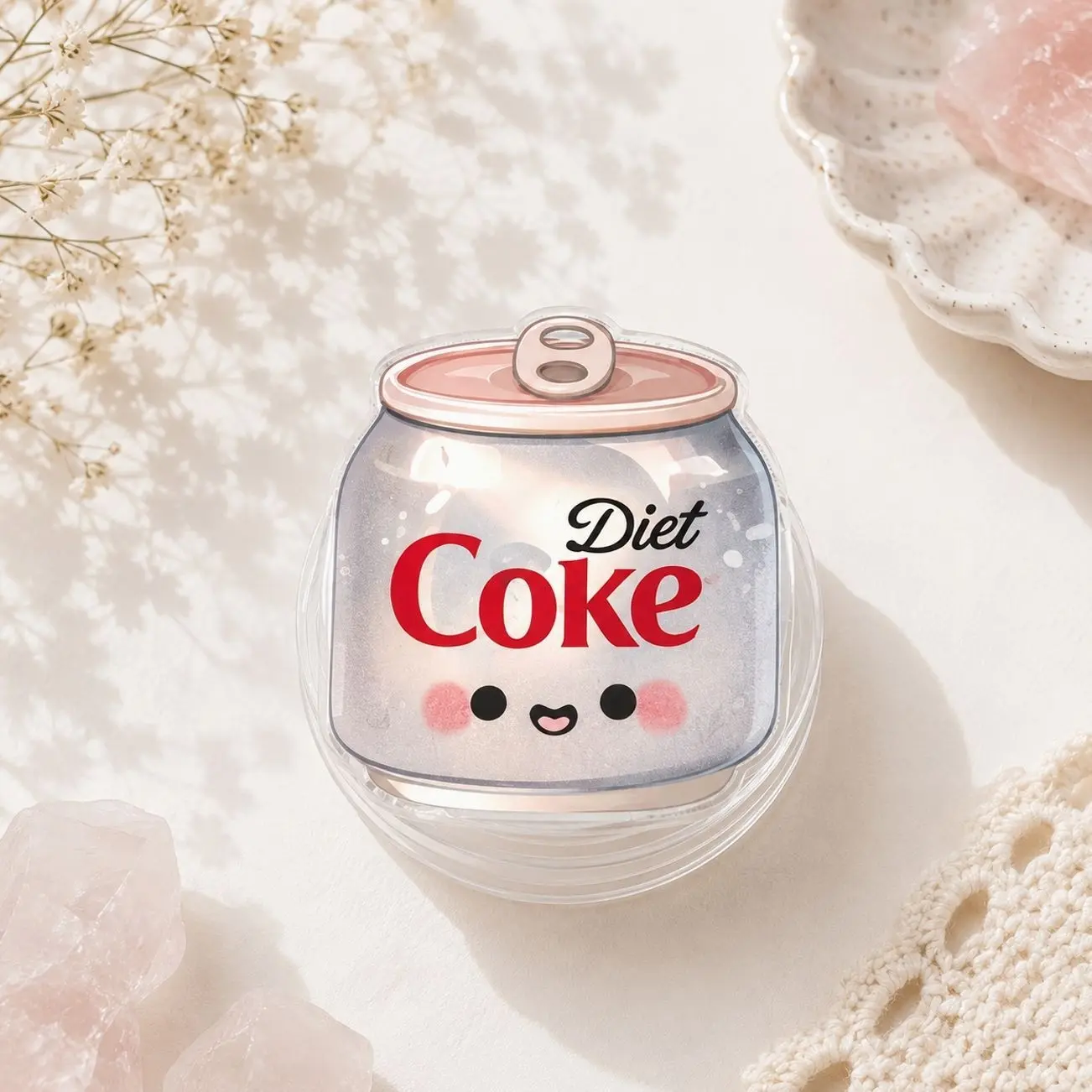 Cute Soda Can Phone Grip, Kawaii Drink Phone Holder, Funny Beverage Phone Stand, Aesthetic Phone Accessory
