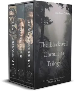The Blackwell Chronicles Trilogy - Books 1, 2 & 3 Complete Set of The Werewolf's Assistant, The Ashen Throne, The Shadowbound Heir - Dark Romance Series small book shop bundle box